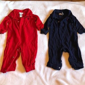 Ralph Lauren onesie Long sleeve shirts in size 6M